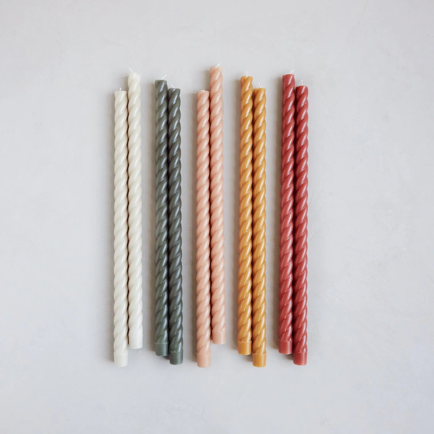 Twisted Taper Candles