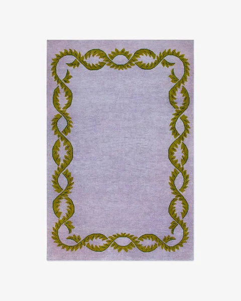 Climbing Vine Lilac Rug