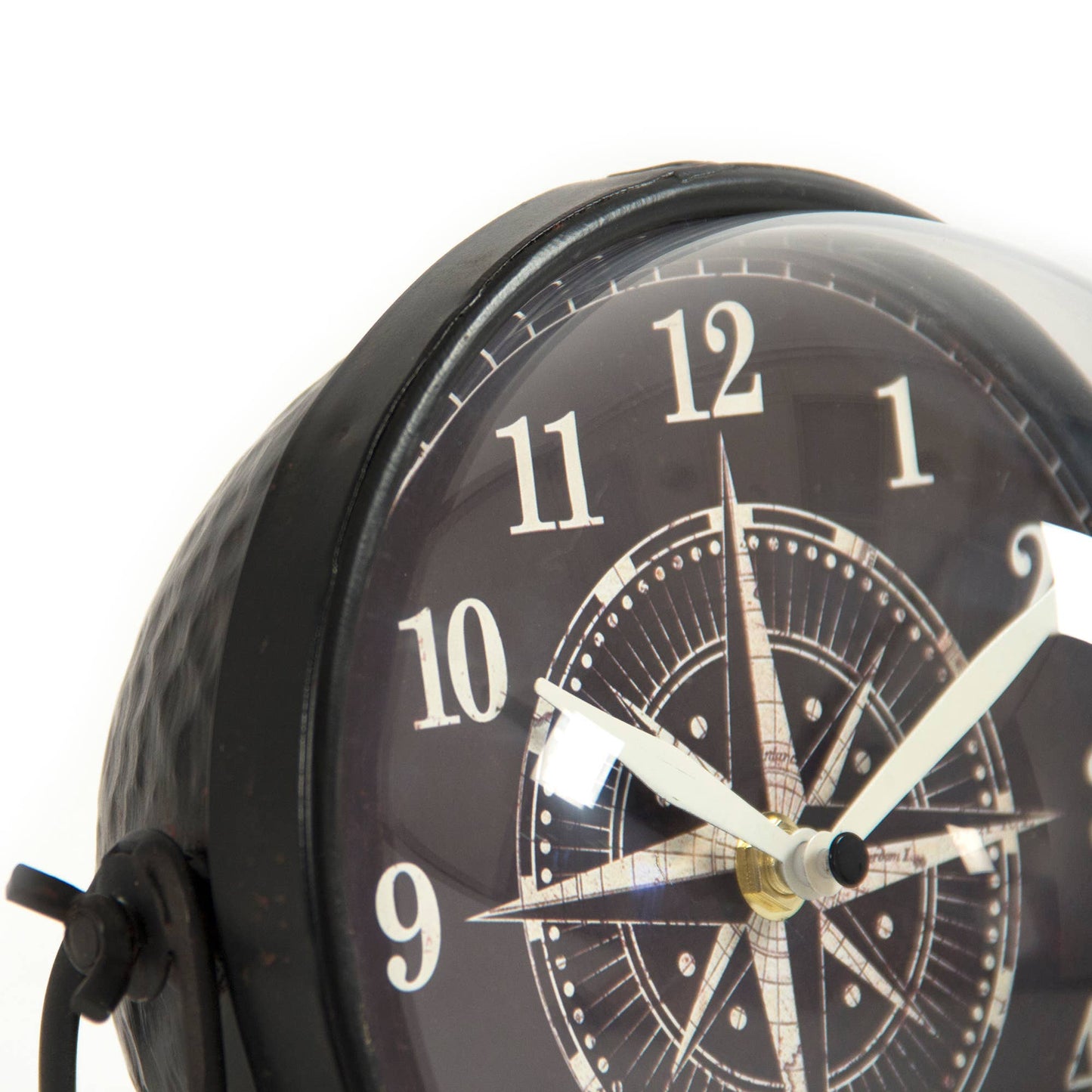 Black Round Iron Clock
