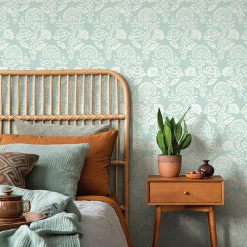 Floral Damask Peel and Stick Wallpaper