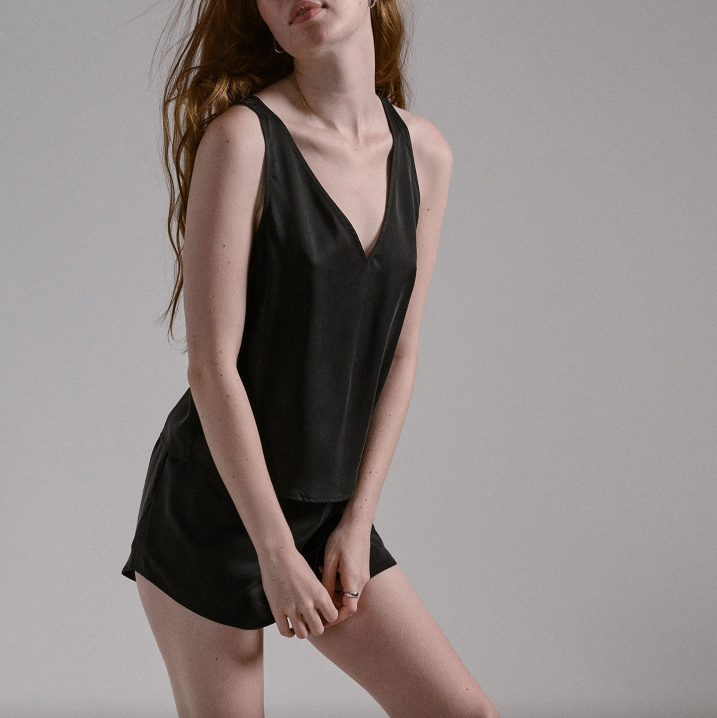 Washable Silk Tank Set