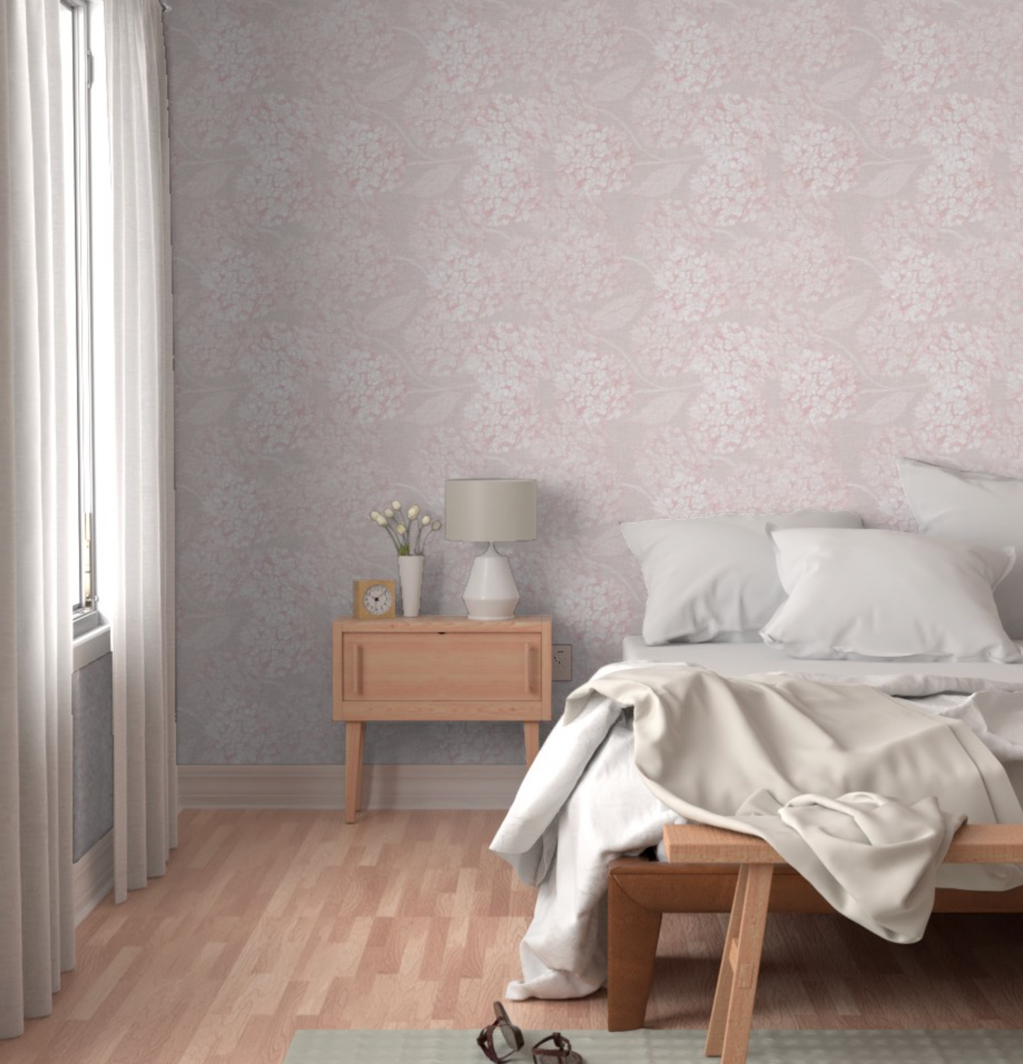 Hydrangea Flowers Wallpaper