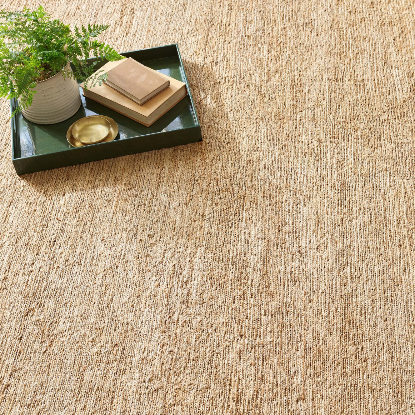 Willa Braided Woven Hemp Custom Rug