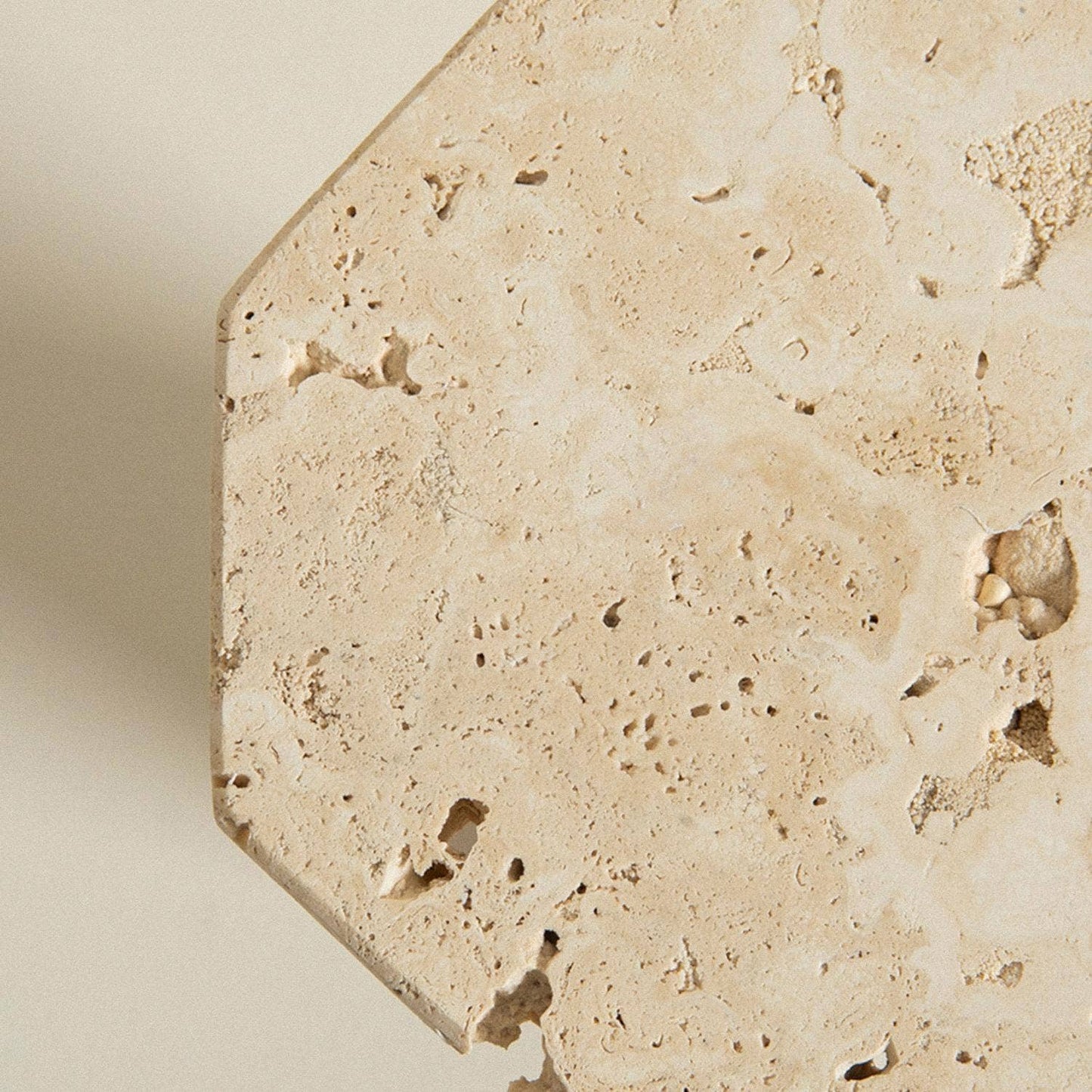 Tiered Travertine Stands, Set of 3