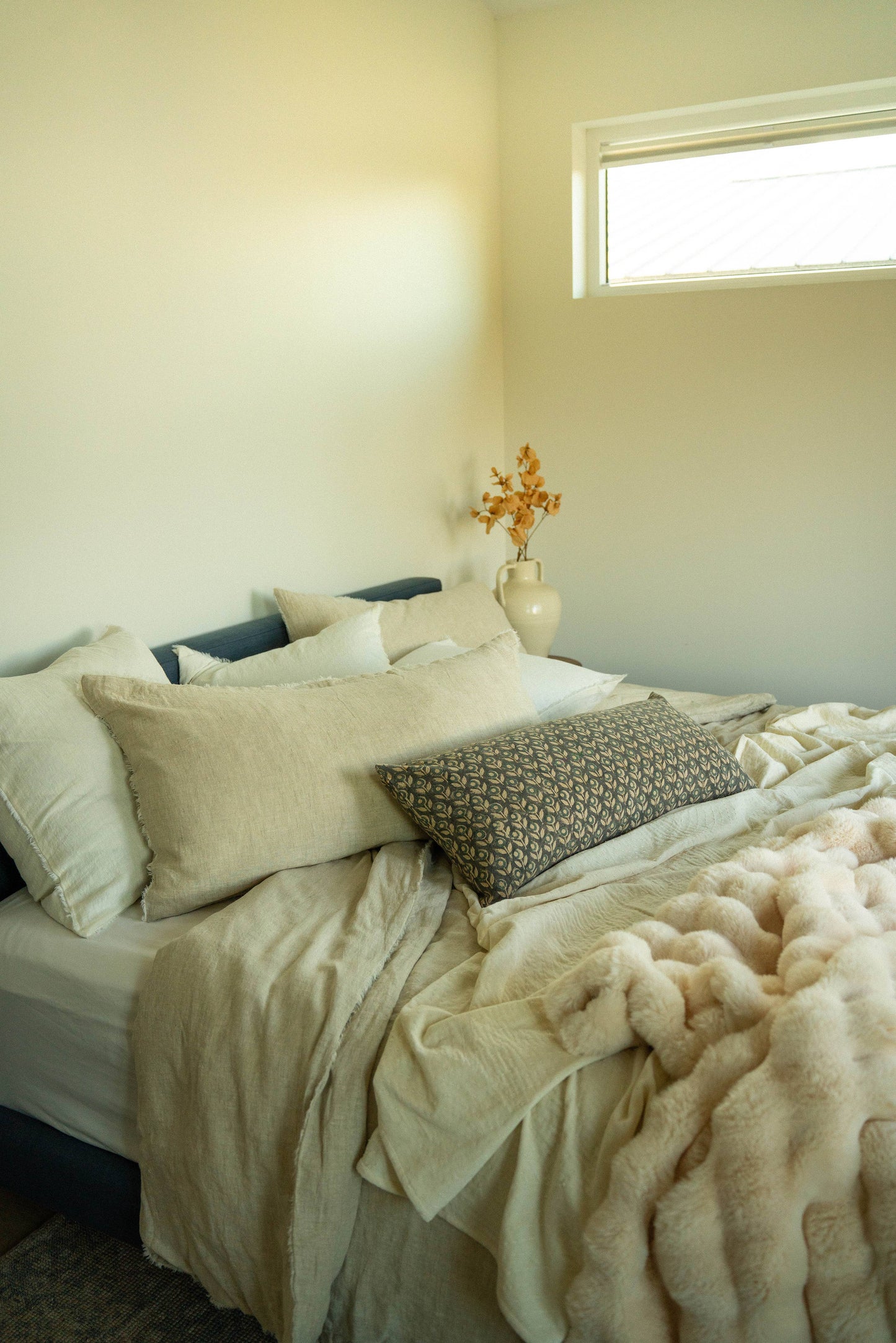 Rabbit Faux Fur Throw