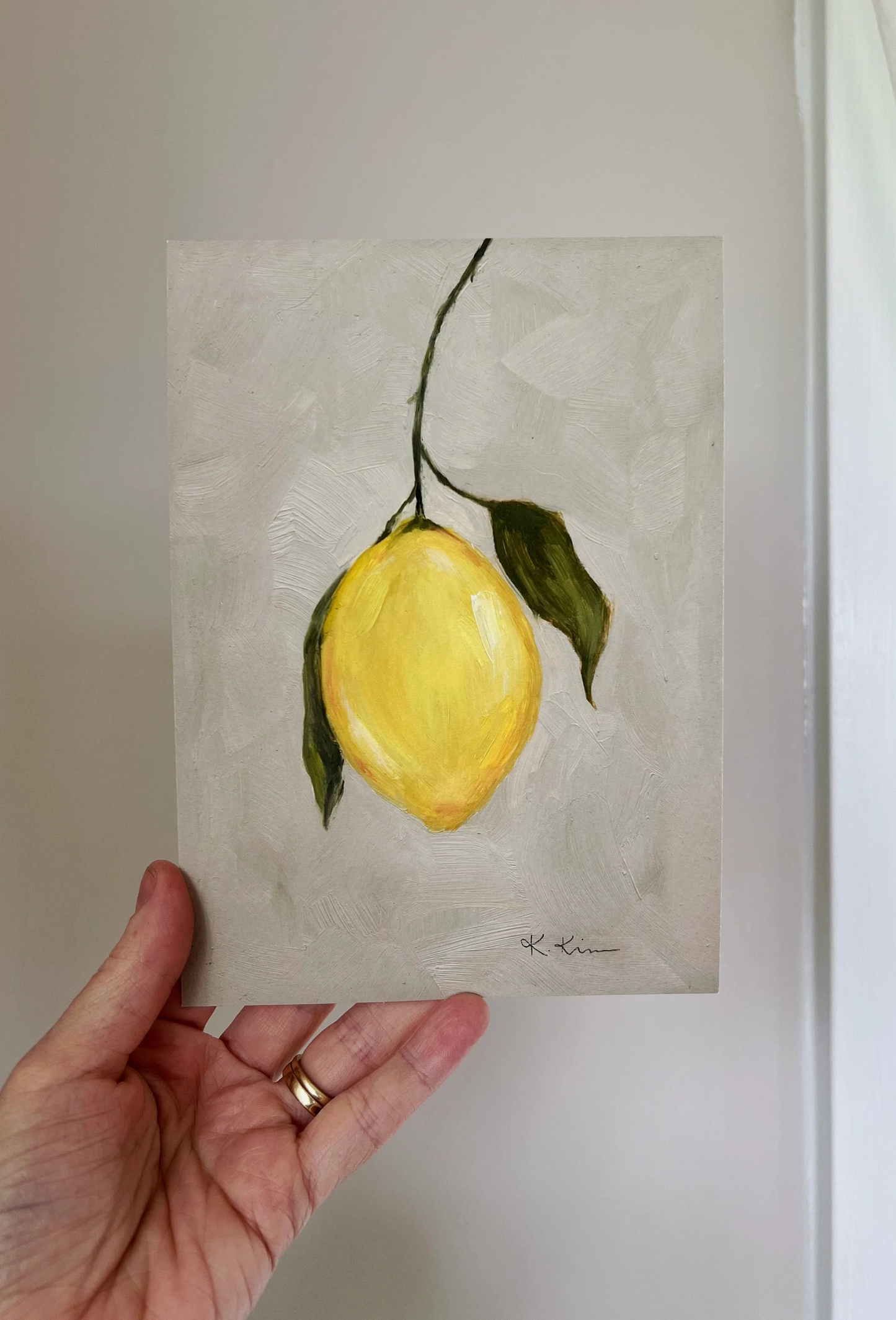 LEMON DROP II by: Krista Kim