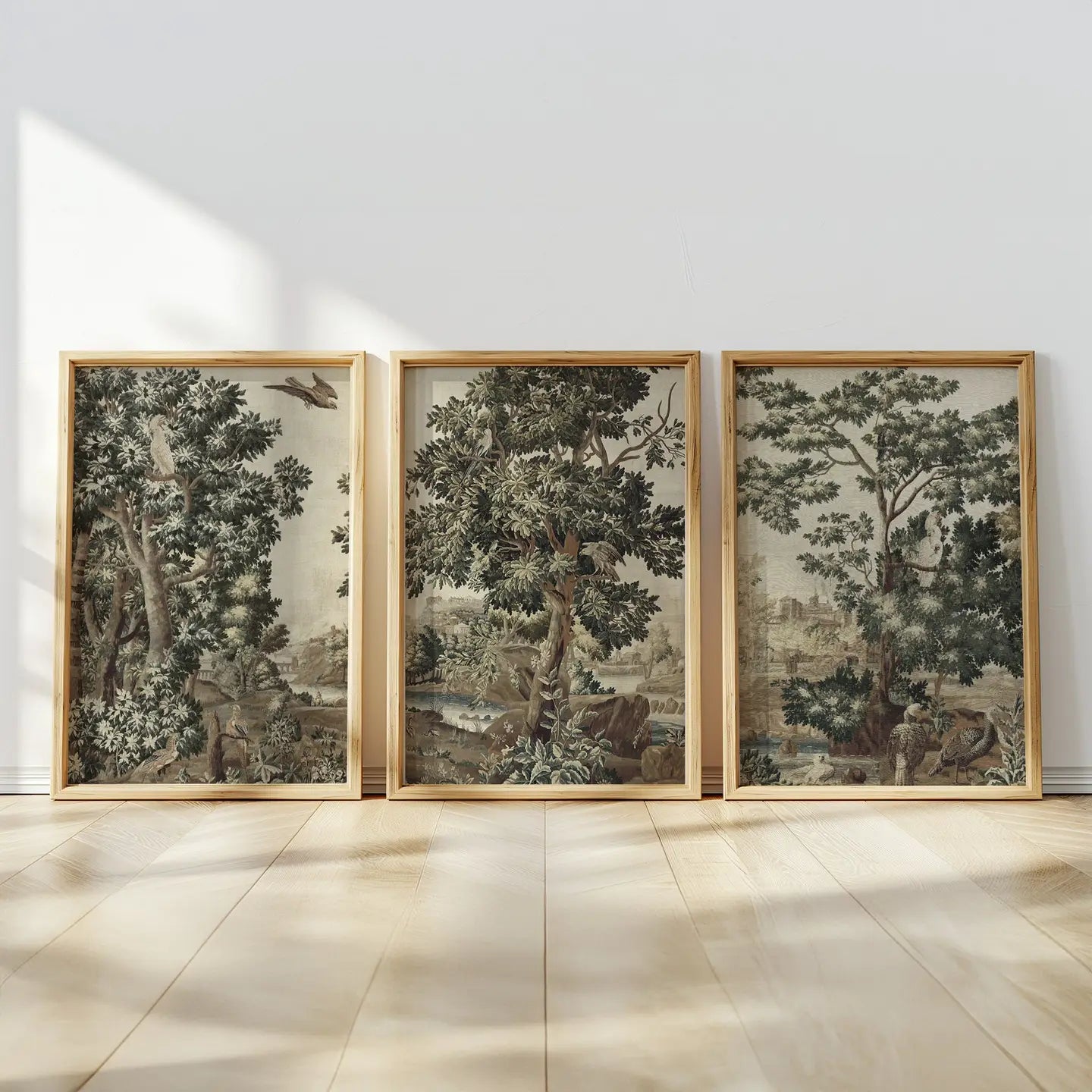 Green Tapestry Trees