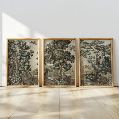 Green Tapestry Trees