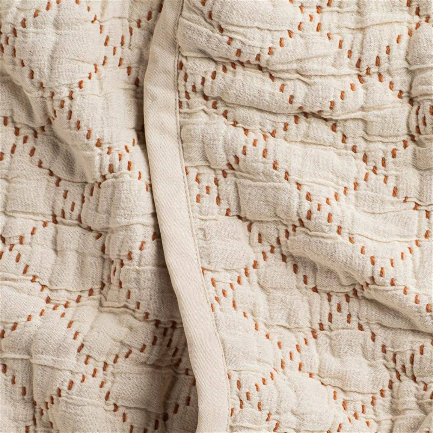 Diamond Stitch Quilted Bedspread
