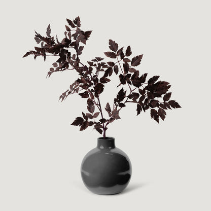 Plum Artificial Cimicifuga Plant Leaves