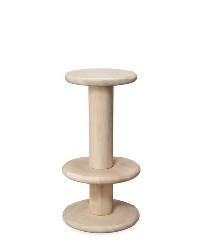 Rye Bar Stool Bleached