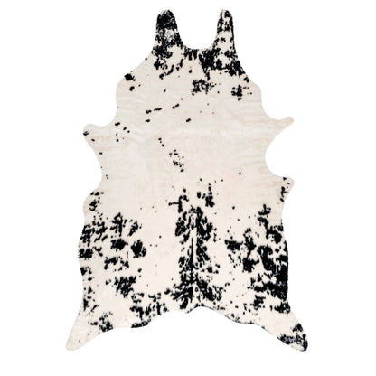 Faux Cowhide Washable Area Rug