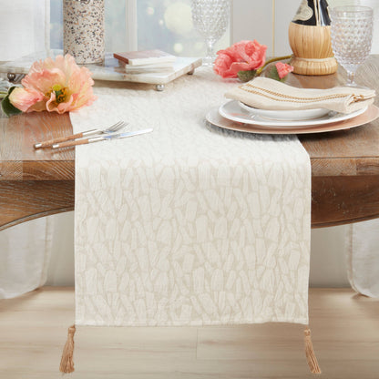 Mixed Linen Table Runner
