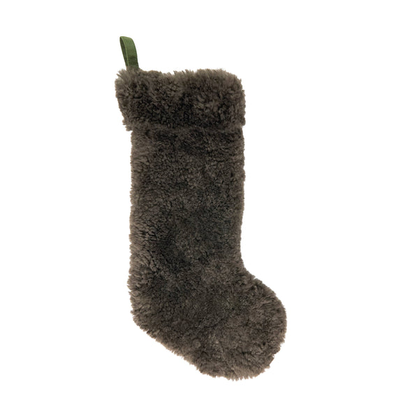 Cozy Delight Lamb Fur Stocking