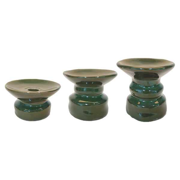 Padre Taper Holders, Khaki Green