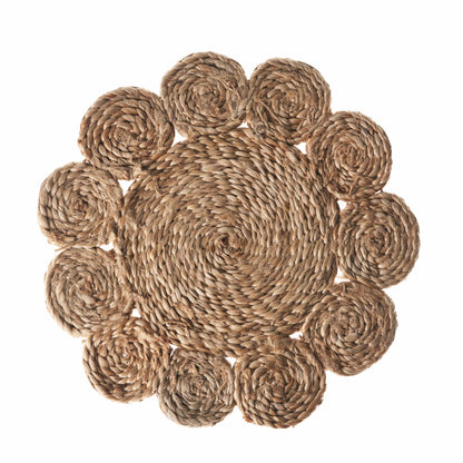 Sunshine Braided Jute Placemat