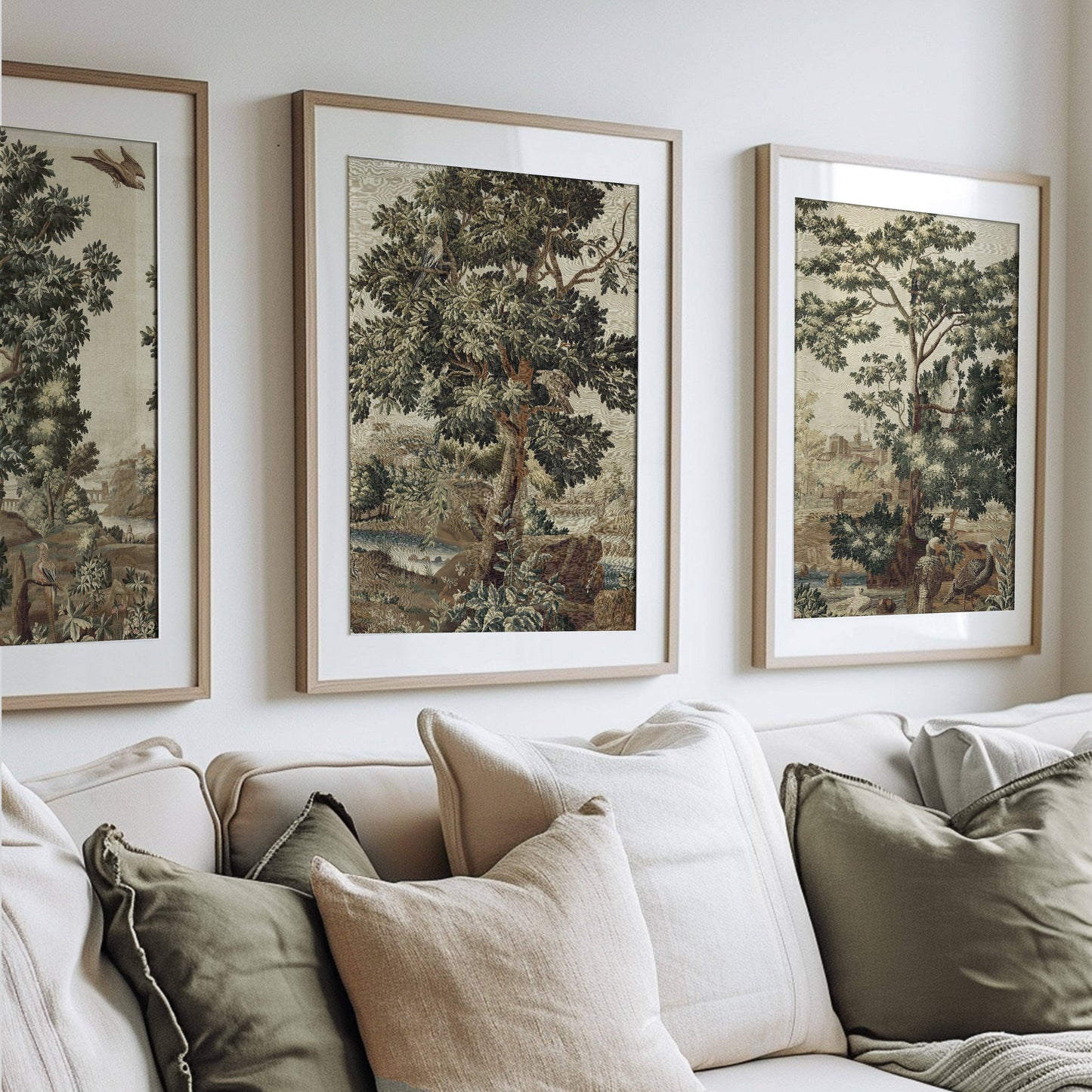Green Tapestry Trees