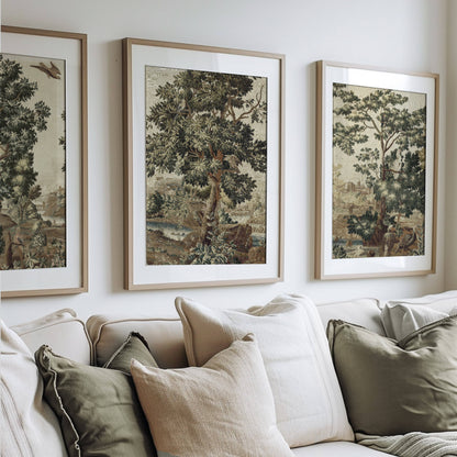 Green Tapestry Trees