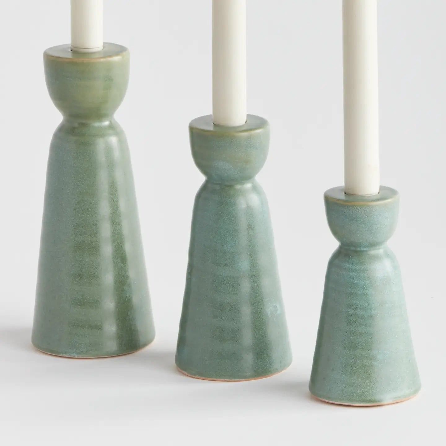 Libbey Taper Holders Set of 3