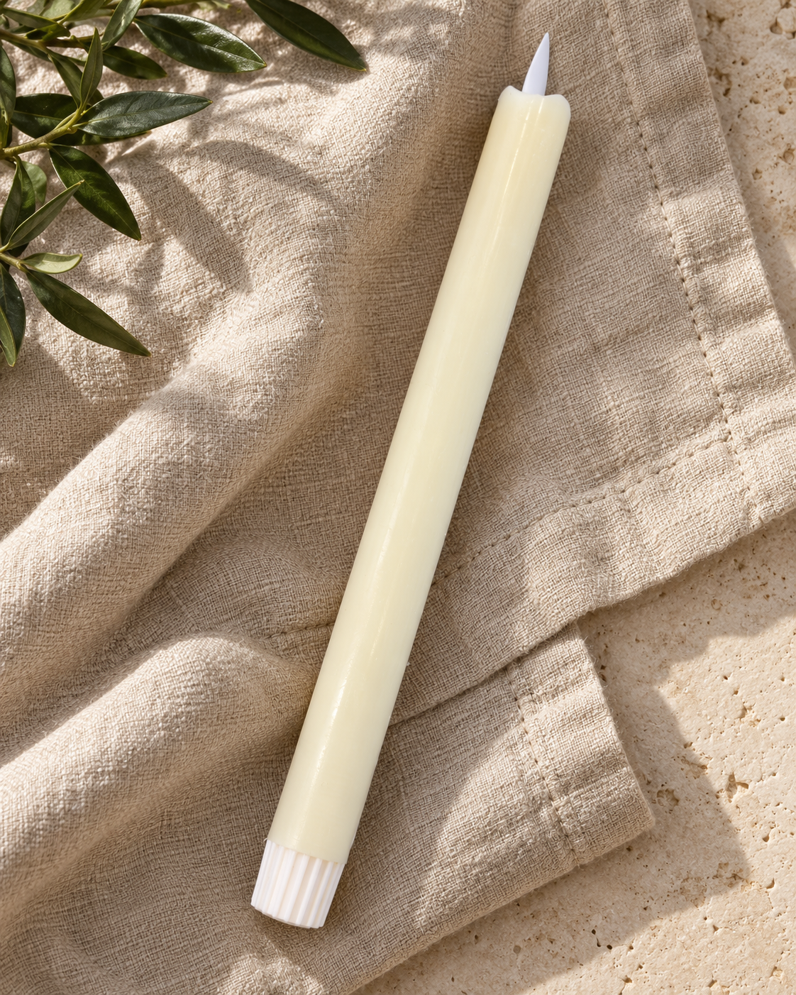Basic Flameless Candle 10"