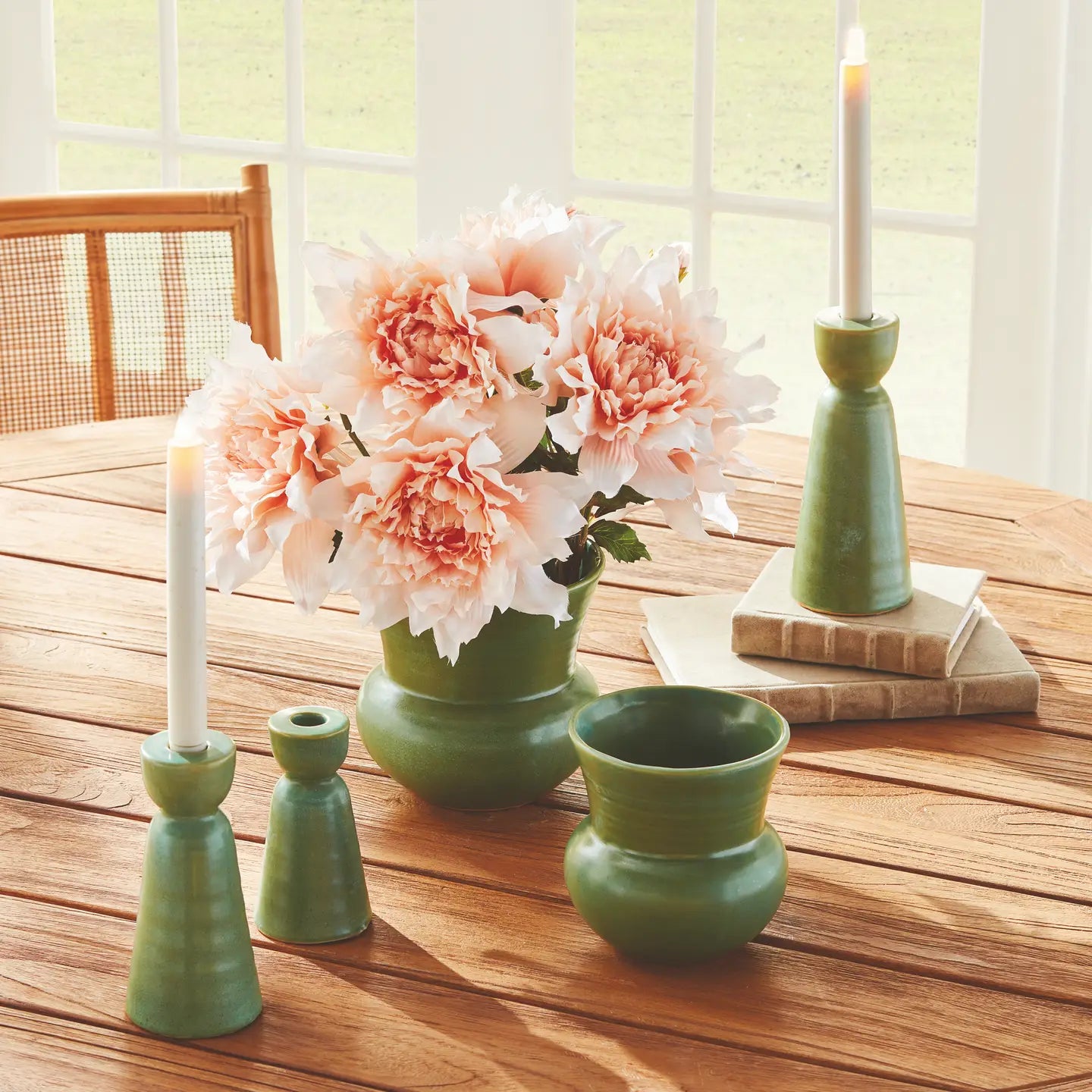 Libbey Taper Holders Set of 3