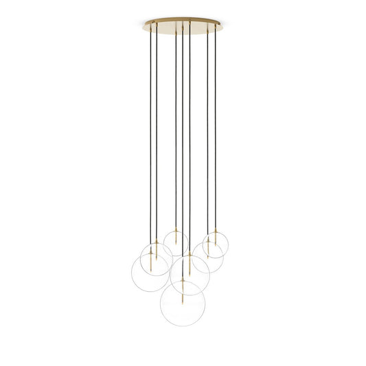 Cluster 7 Mix Chandelier