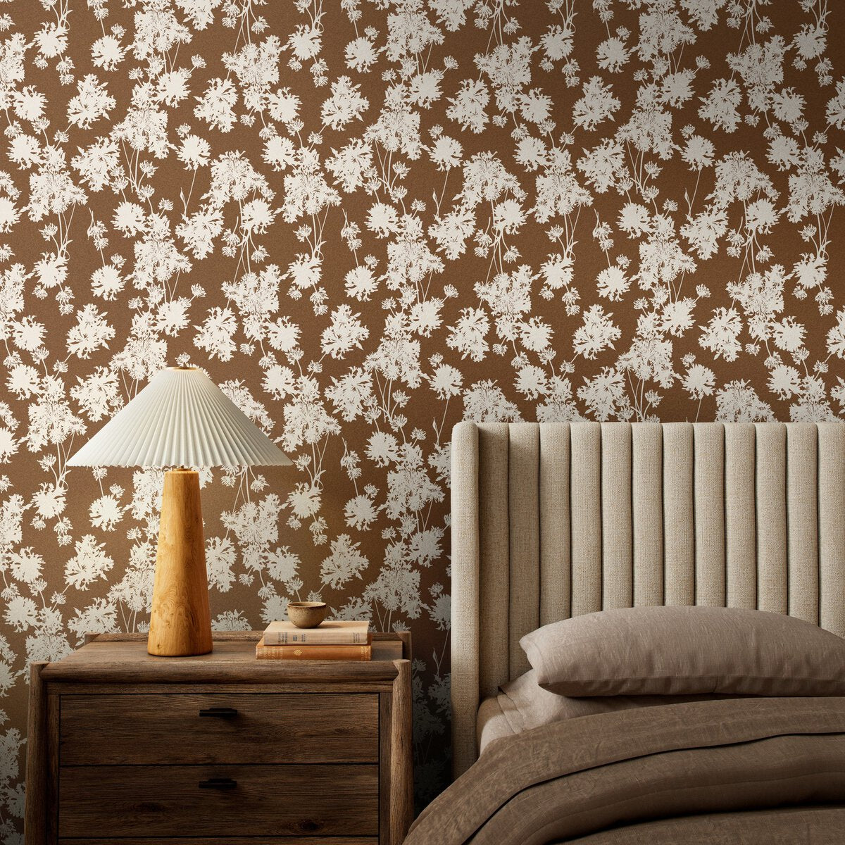Flora Wallpaper by Gold Rush Art Co.