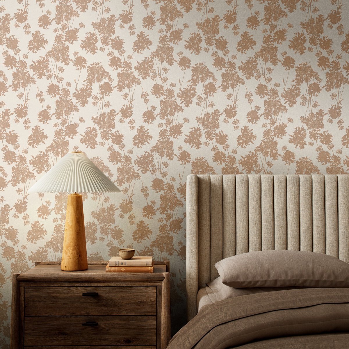 Flora Wallpaper by Gold Rush Art Co.