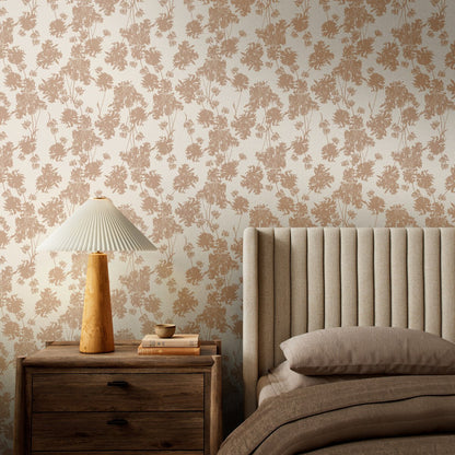 Flora Wallpaper by Gold Rush Art Co.