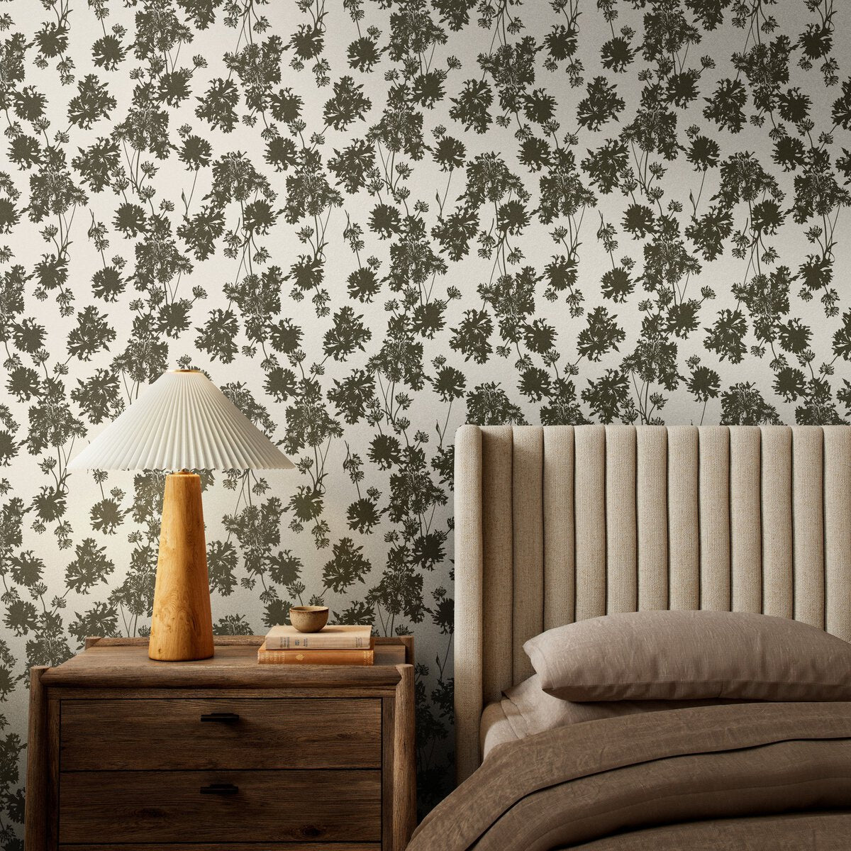 Flora Wallpaper by Gold Rush Art Co.