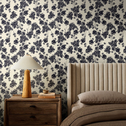Flora Wallpaper by Gold Rush Art Co.