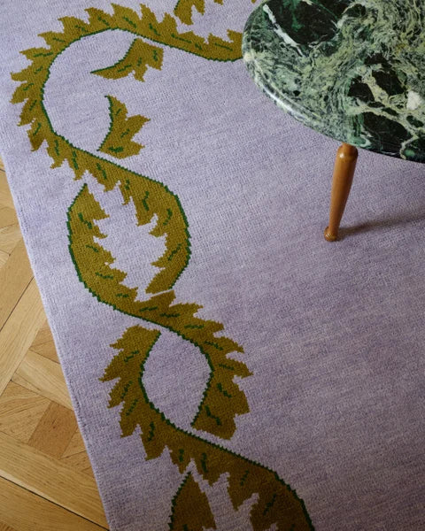 Climbing Vine Lilac Rug