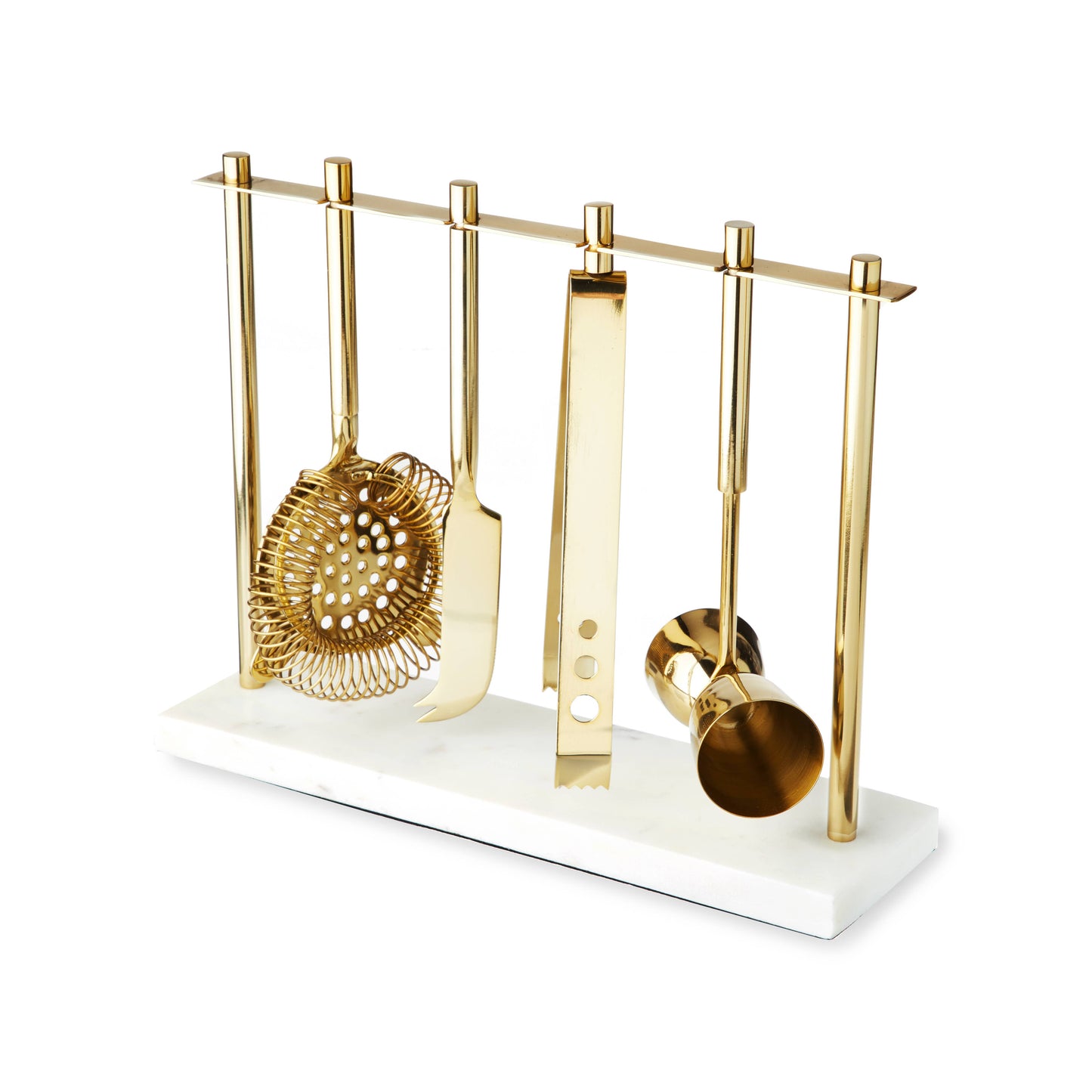 Gold-Plated Bar Tool Set