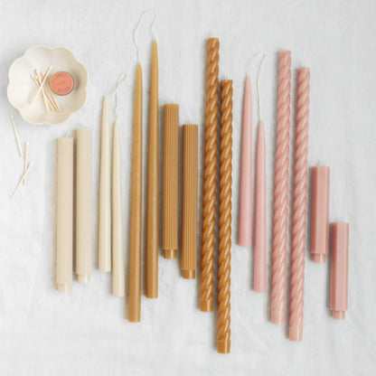 Twisted Taper Candles