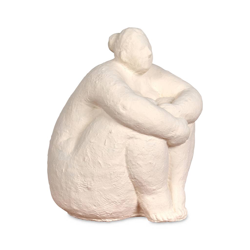 Vigan, Seated Woman Sculpture