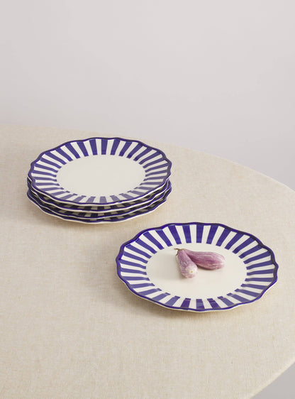 Riviera Striped Dinner Plate