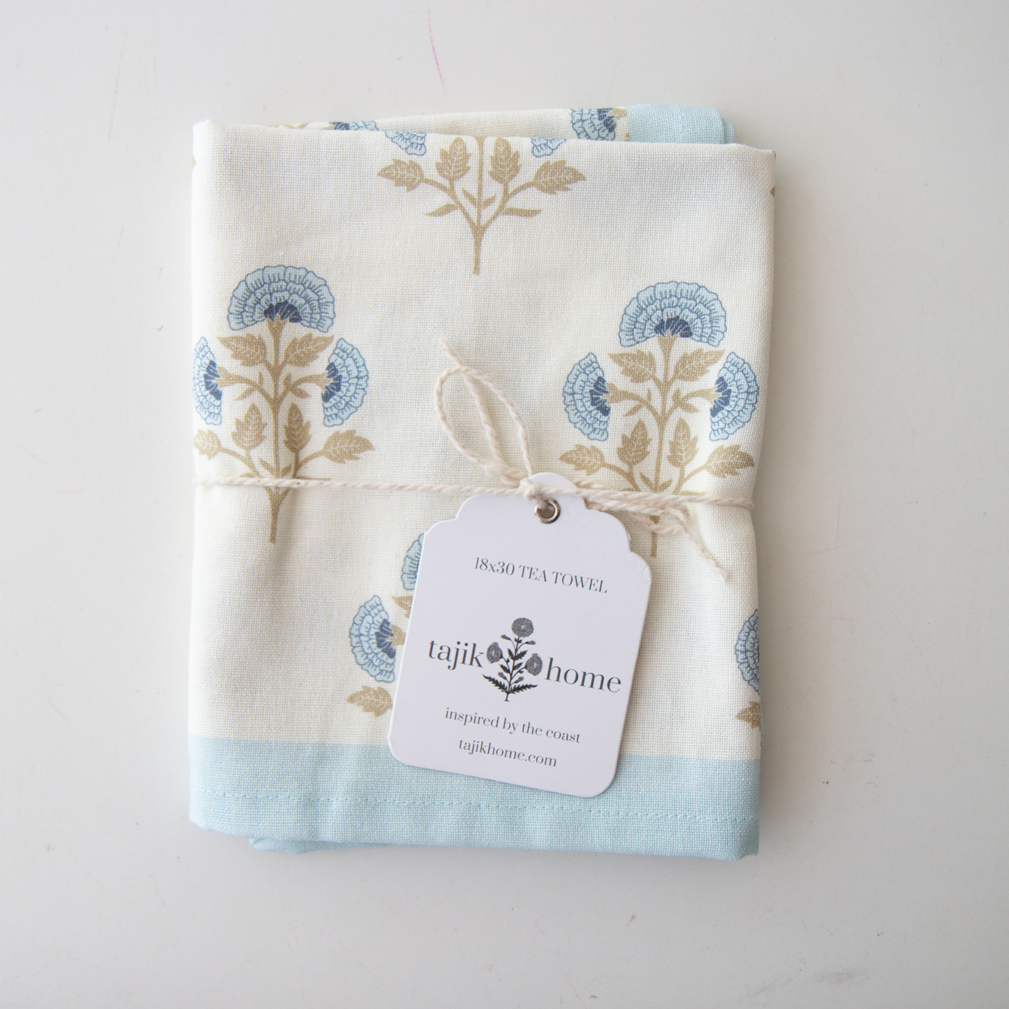 Block Print Tea Towel