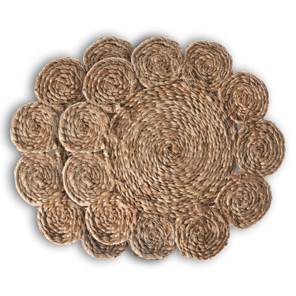 Sunshine Braided Jute Placemat