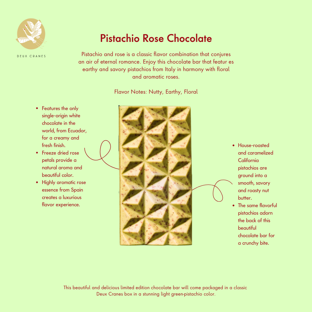 Pistachio Rose Chocolate