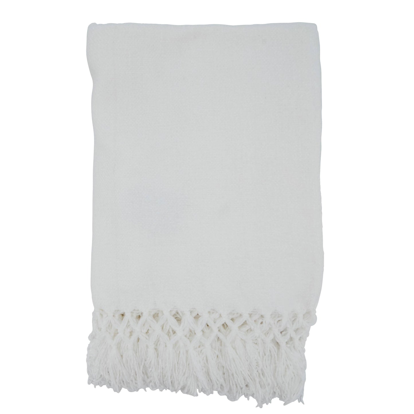 Knotted Chenille Throw
