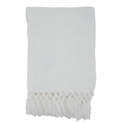 Knotted Chenille Throw