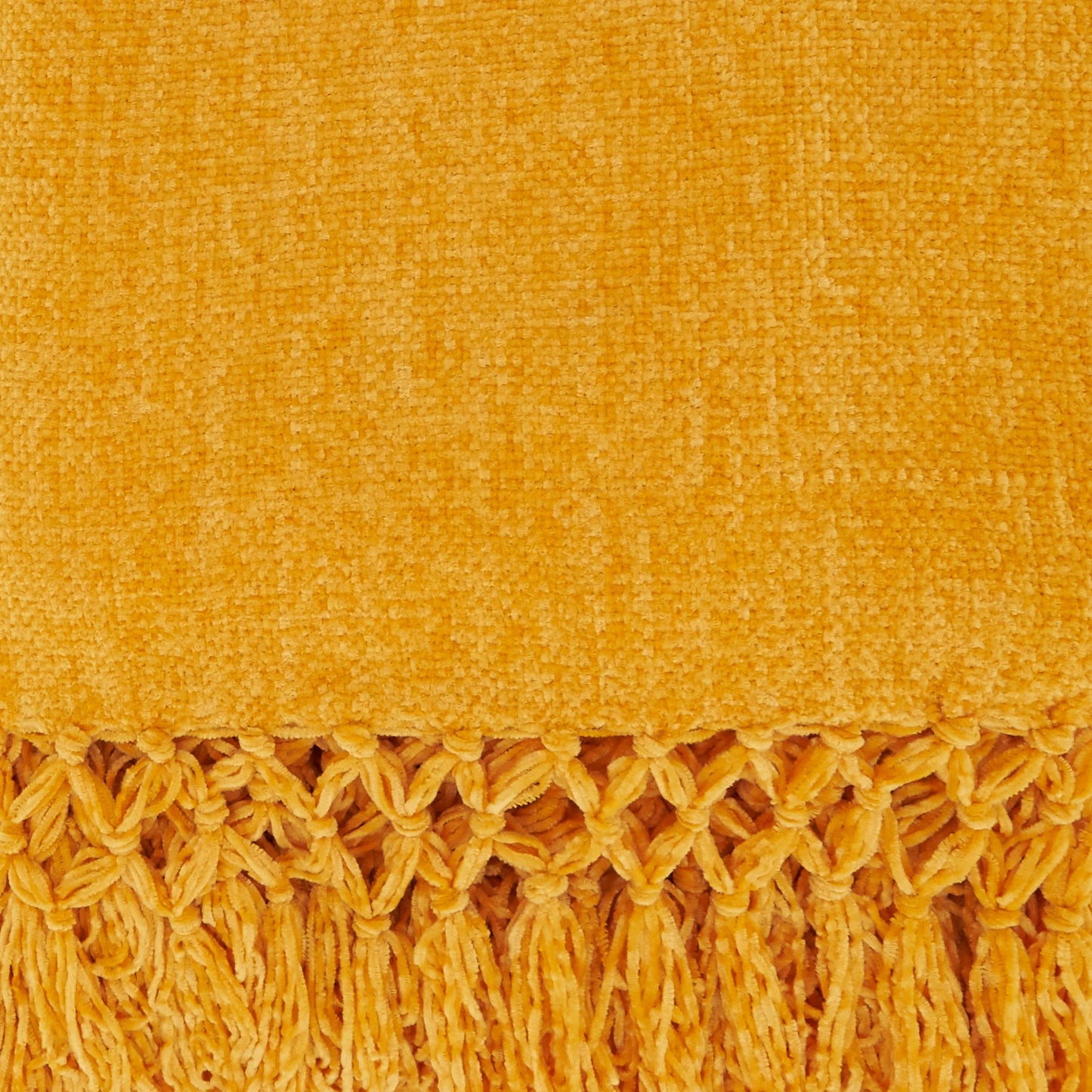 Knotted Chenille Throw