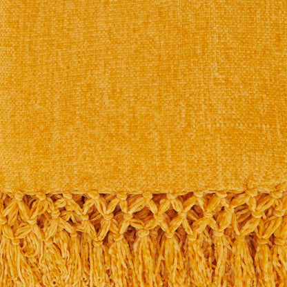 Knotted Chenille Throw