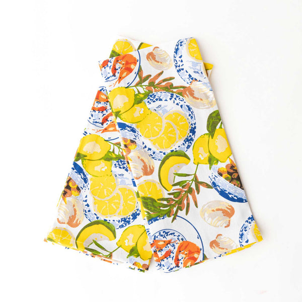 Lemon Santorini Kitchen Towel