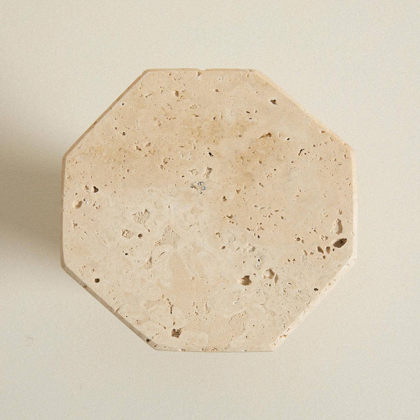 Tiered Travertine Stands, Set of 3