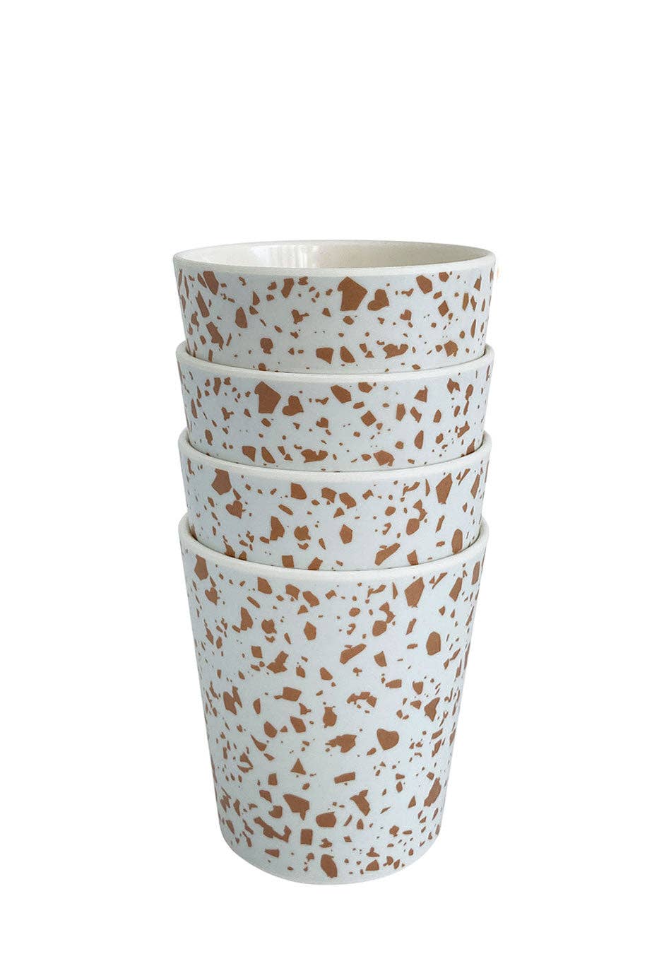 Terrazzo Cup Mauve, Set of 4