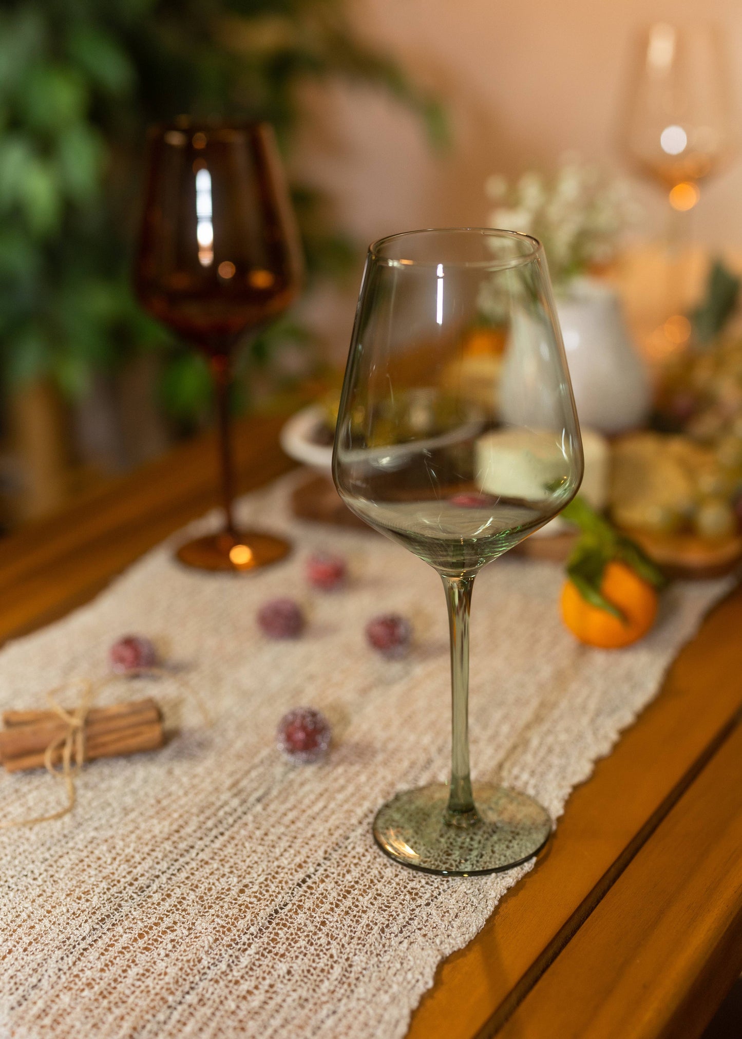 Light Blue Sea Color Wine Glasses
