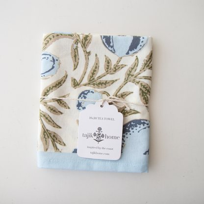 Block Print Tea Towel