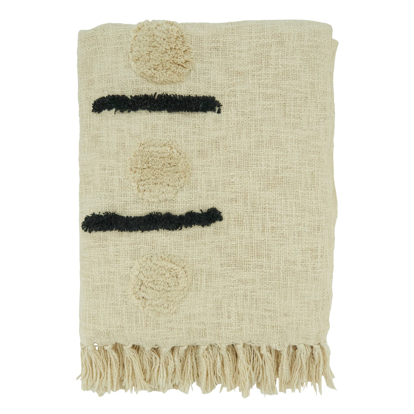 Dash Dot Tufted Throw