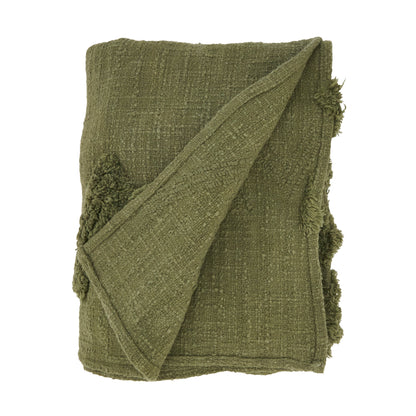 Chenille Tufted Textured Throw